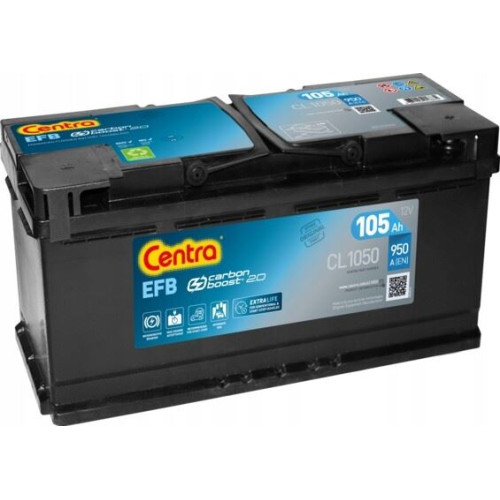 Аккумулятор Centra EFB CL1050 (105 А·ч / 950 А) для легковых автомобилей