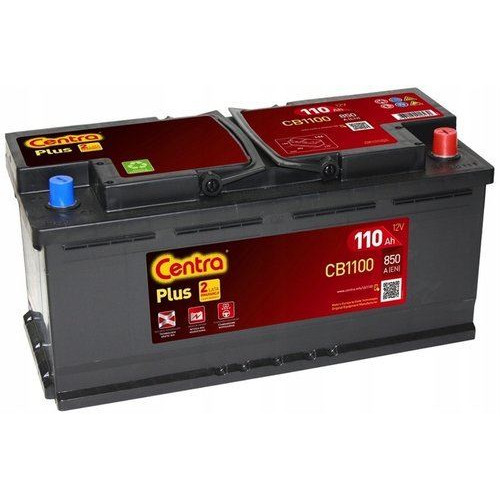 Аккумулятор Centra Plus CB1100 (110Ah) (110 А·ч / 850 А) для легковых автомобилей
