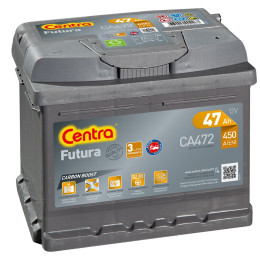 Аккумулятор Centra Futura CA472 (47Ah) низкий (47 А·ч / 450 А) для легковых автомобилей