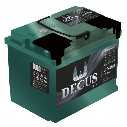 Аккумулятор Decus 6CT-60 (60 А·ч / 760 А) для легковых автомобилей