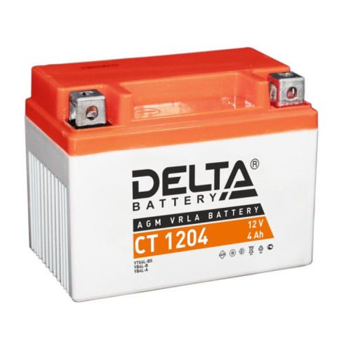 Аккумулятор для мототехники Delta CT 1204