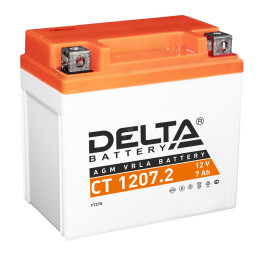Аккумулятор для мототехники Delta CT 1207.2