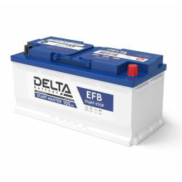 Аккумулятор для легковых автомобилей Delta Start Master EFB 12105