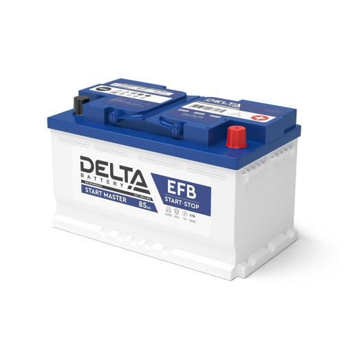 Аккумулятор Delta Start Master EFB 1285 (85 А·ч / 820 А) для легковых автомобилей