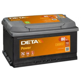 Аккумулятор для легковых автомобилей DETA POWER DB802