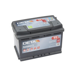 Аккумулятор для легковых автомобилей DETA SENATOR3 DA770