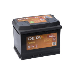 Аккумулятор для легковых автомобилей DETA POWER DB620