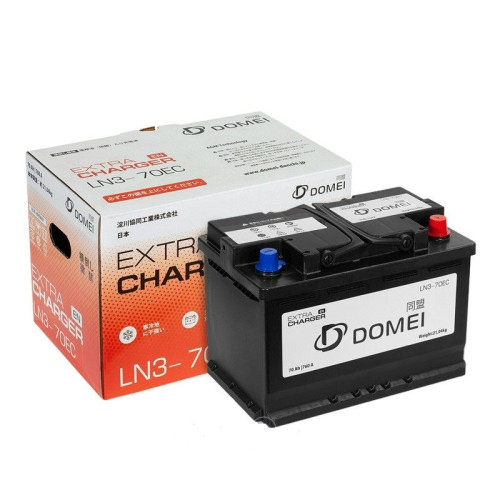 Аккумулятор Domei Extra charger EN LN3-70EC (70 А·ч / 760 А) для легковых автомобилей