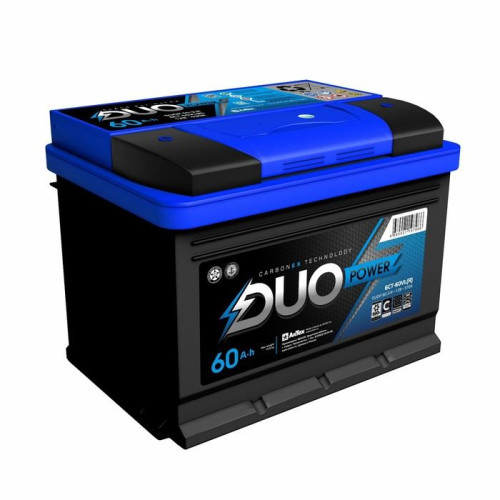 Аккумулятор Duo Power 55ah (55 А·ч / 530 А) для легковых автомобилей