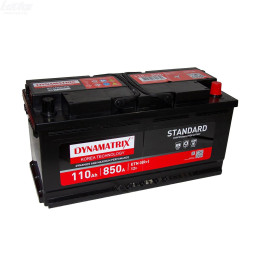 Аккумулятор Dynamatrix Standard DEB1100 (110 А·ч / 850 А) для легковых автомобилей