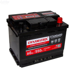 Аккумулятор Dynamatrix Standard DEB620 (60 А·ч / 550 А) для легковых автомобилей