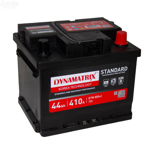 Аккумулятор Dynamatrix Standard DEA472 (44 А·ч / 410 А) для легковых автомобилей