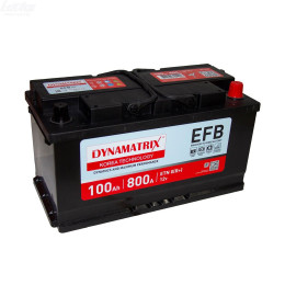Аккумулятор для легковых автомобилей Dynamatrix EFB DEL1000