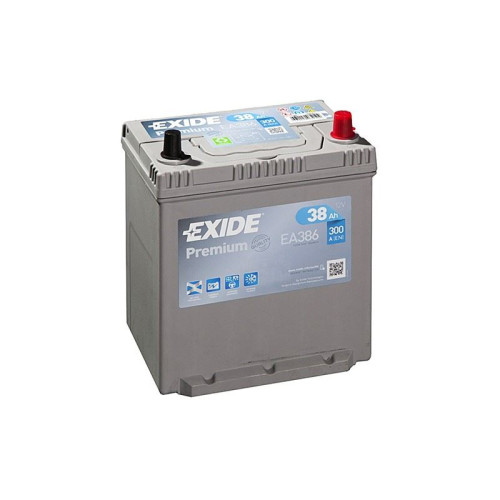 Аккумулятор Exide Premium EA386 (38 А·ч / 300 А) для легковых автомобилей