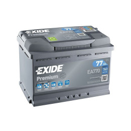 Аккумулятор Exide Premium EA770 (77 А·ч / 760 А) для легковых автомобилей