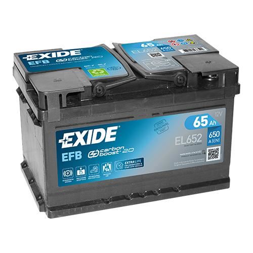 Аккумулятор Exide EFB EL652 (65 А·ч / 650 А) для легковых автомобилей