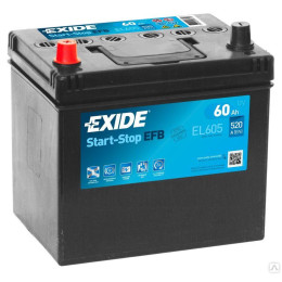 Аккумулятор для легковых автомобилей Exide EFB EL605