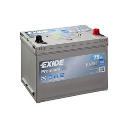 Аккумулятор Exide Premium EA754 (75 А·ч / 630 А) для легковых автомобилей