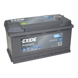 Аккумулятор Exide Premium EA1000 (100 А·ч / 900 А) для легковых автомобилей