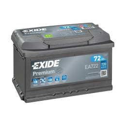 Аккумулятор Exide Premium EA722 (72 А·ч / 720 А) для легковых автомобилей