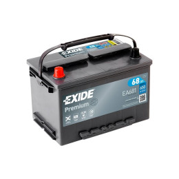 Аккумулятор Exide Premium 68Ah L (68 А·ч / 650 А) для легковых автомобилей