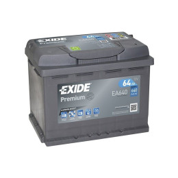 Аккумулятор Exide Premium EA640 (64 А·ч / 640 А) для легковых автомобилей