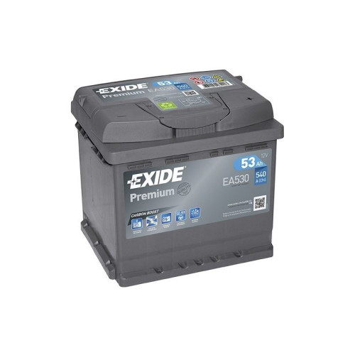 Аккумулятор Exide Premium EA530 (53 А·ч / 540 А) для легковых автомобилей