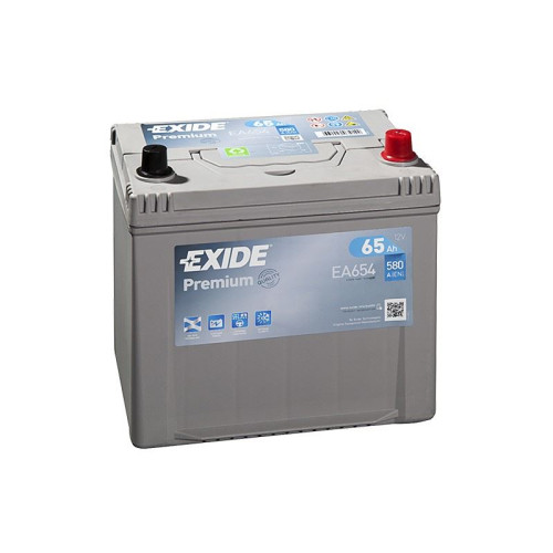 Аккумулятор Exide Premium EA654 (65 А·ч / 580 А) для легковых автомобилей