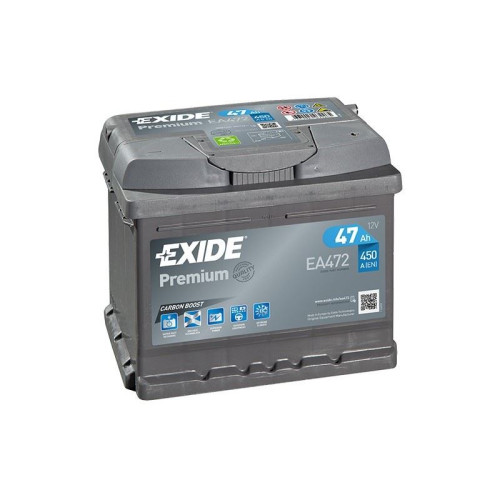 Аккумулятор Exide Premium EA472 (47 А·ч / 450 А) для легковых автомобилей