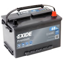 Аккумулятор Exide Premium EA680 (68 А·ч / 650 А) для легковых автомобилей