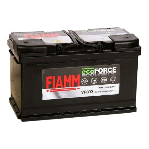 Аккумулятор Fiamm EcoForce AGM 80Ah (80 А·ч / 800 А) для легковых автомобилей