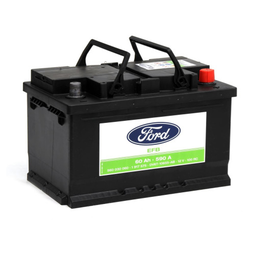 Аккумулятор Ford EFB 60Ah 590A (60 А·ч / 590 А) для легковых автомобилей