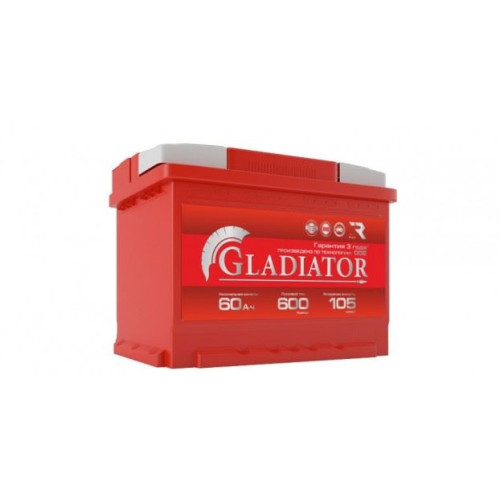 Аккумулятор Gladiator EFB 60 R (60 А·ч / 600 А) для легковых автомобилей