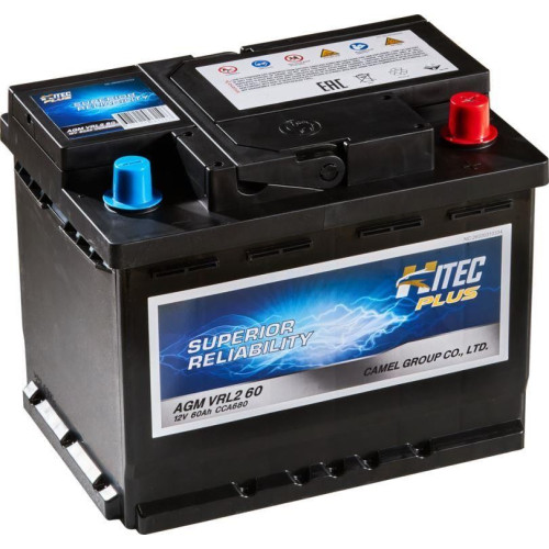 Аккумулятор Hitec VRL2-60 60 А·ч 640 А