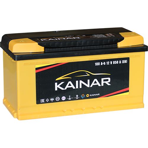 Аккумулятор Kainar 100 R 850A (100 А·ч / 850 А) для легковых автомобилей