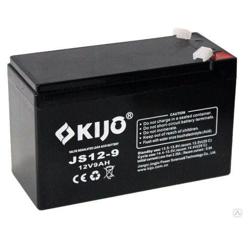 Аккумулятор для источников бесперебойного питания (ИБП) Kijo JS12-9 (F2)