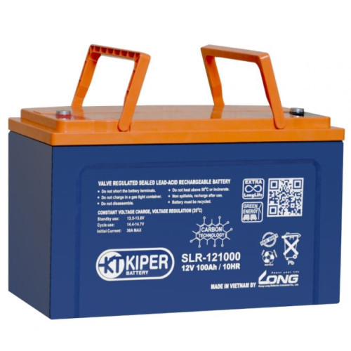 Аккумулятор для источников бесперебойного питания (ИБП) Kiper Battery SLR-121000 12V/100Ah