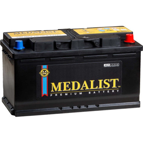 Аккумулятор Medalist Premium 100 Ah 850 А (100 А·ч / 850 А) для легковых автомобилей