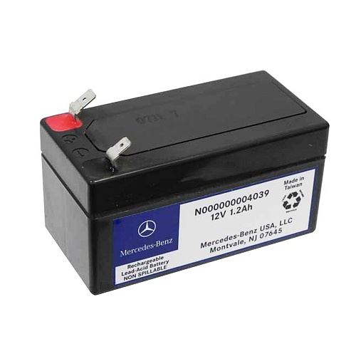 Аккумулятор Mercedes N0000000040391.2Ah (1,2 А·ч / 1 А) для легковых автомобилей