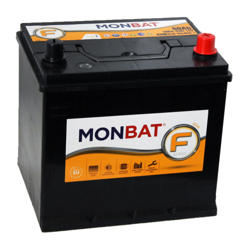 Аккумулятор Monbat F 60Ah Asia (60 А·ч / 500 А) для легковых автомобилей