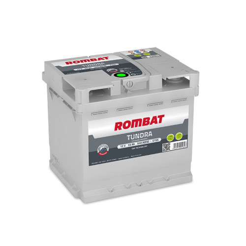 Аккумулятор Rombat Tundra E155L1 (55 А·ч / 540 А) для легковых автомобилей