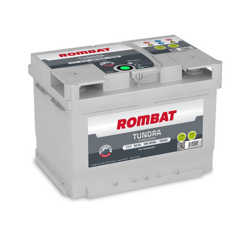 Аккумулятор Rombat Tundra EB260LB2 (60 А·ч / 580 А) для легковых автомобилей
