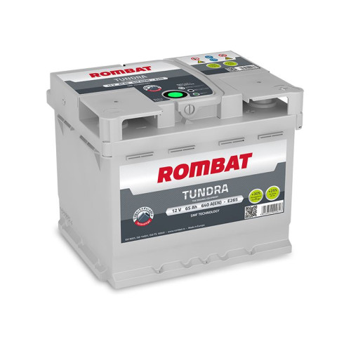 Аккумулятор Rombat Tundra E265L2 (65 А·ч / 640 А) для легковых автомобилей