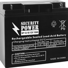 Аккумулятор для источников бесперебойного питания (ИБП) Security Power SP 12-18