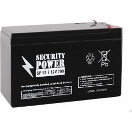 Аккумулятор для источников бесперебойного питания (ИБП) Security Power SP 12-7