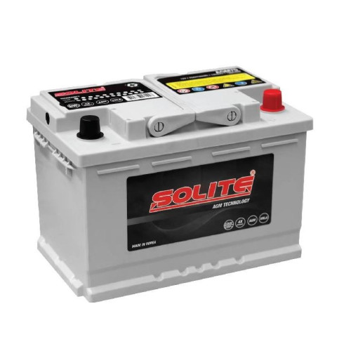 Аккумулятор Solite AGM 70L (70 А·ч / 760 А) для легковых автомобилей