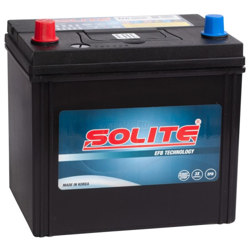 Аккумулятор Solite EFB Q85 L (70 А·ч / 730 А) для легковых автомобилей