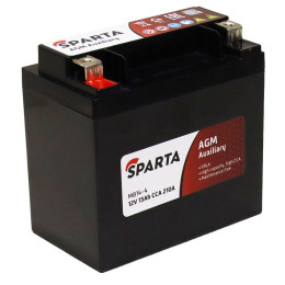 Аккумулятор Sparta  (12 В / 13 А·ч)  Auxiliary Battery вспомогательный AGM для современных автомобилей