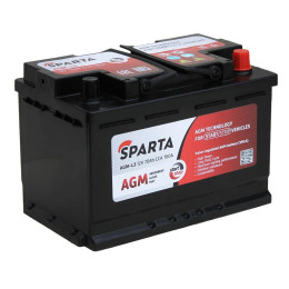 Аккумулятор Sparta AGM (70 А·ч / 760 А) для легковых автомобилей с системой Start‑Stop