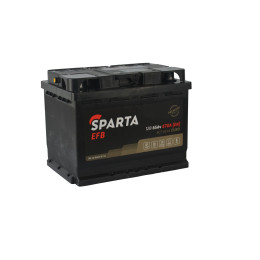 Аккумулятор SPARTA EFB 6СТ-65 Евро (65 А·ч / 670 А) для легковых автомобилей с системой Start‑Stop